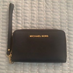 Navy Michael kors wallet